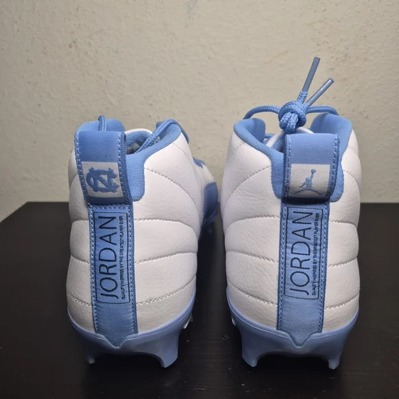 Nike Jordan 12 Mid Alpha Menace UNC PE Football Cleats Mens  display picture 1